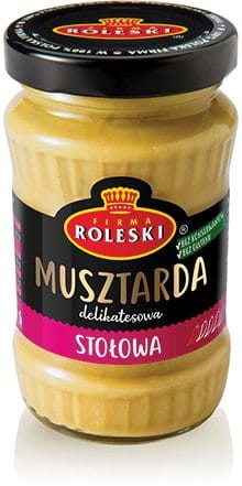 Musztarda stołowa 175g Roleski