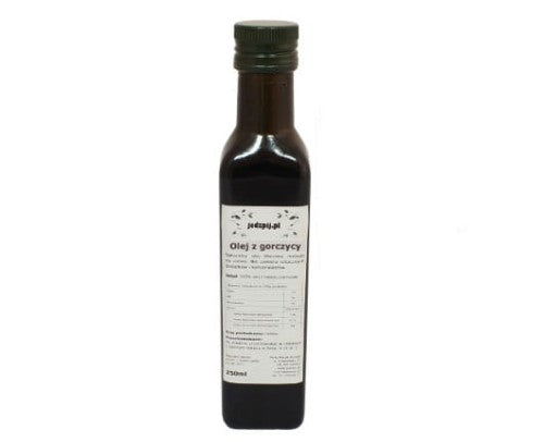 Olej z gorczycy 250ml -tłoczony na zimno -jedzpij