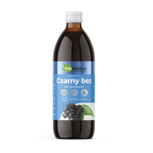 Sok z czarnego bzu NFC 500 ml Ekamedica