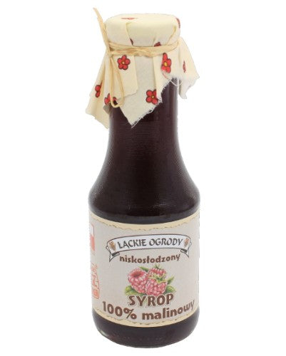 Syrop malinowy niskosłodzony 500ml tłocznia maurera