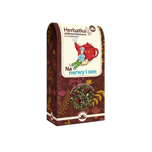 Herbatka ziołowo-owocowa na nerwy i sen 80g natura wita