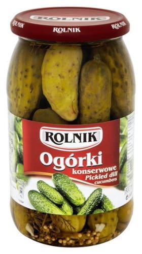 Ogórki konserwowe 900ml Rolnik
