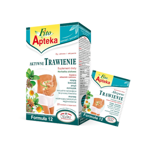 Herbatka ziołowa Aktywne Trawienie Fito Apteka 40g (20x2g) Malwa